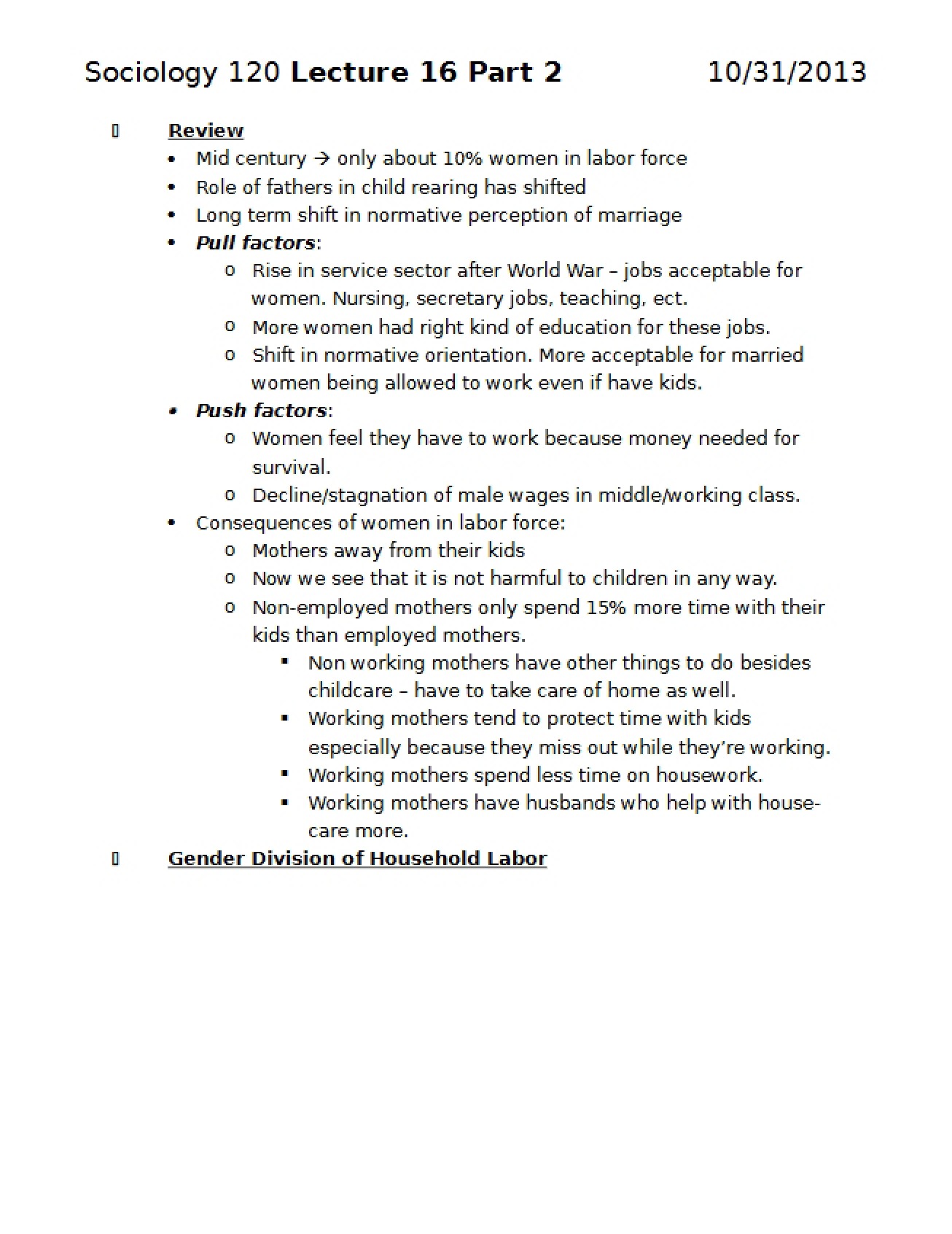Lecture for Soc 120 (Oct 31)