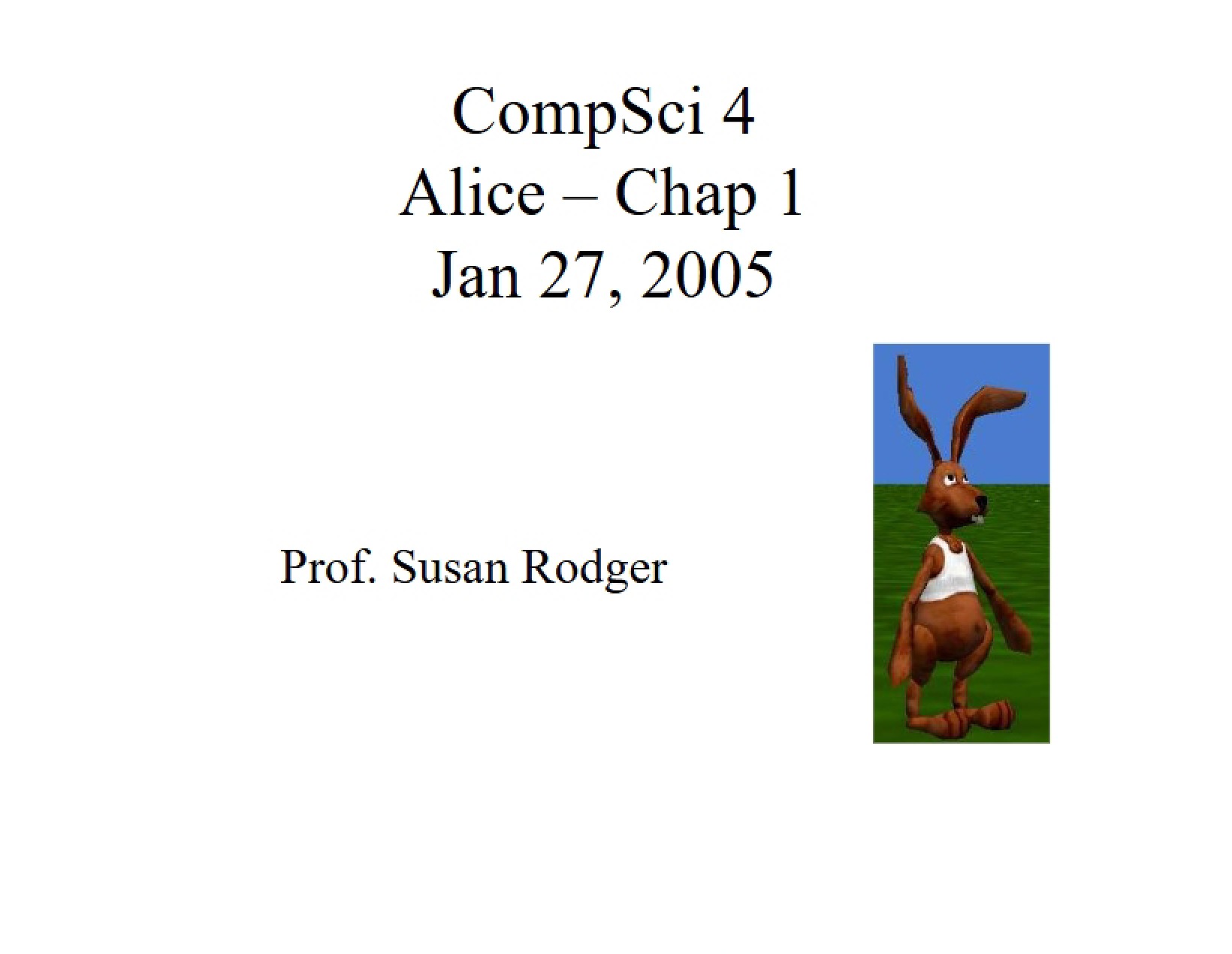 Discussion Lecture