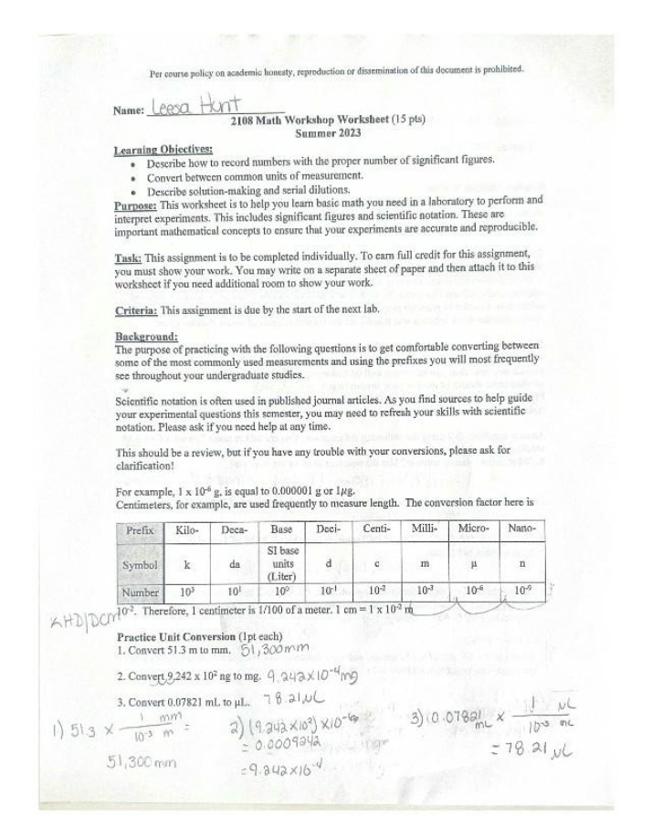 Math Workshop Worksheet - 2108