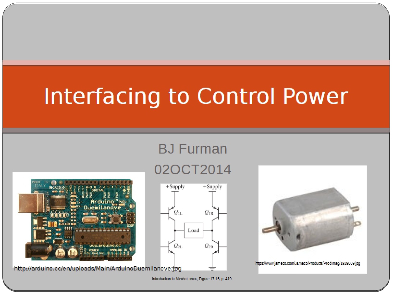 Power Control Interfacing