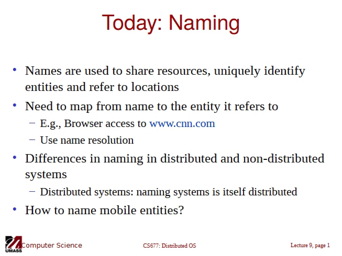 Topic Naming 2