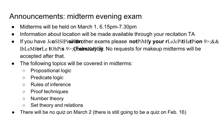 Lecture Notes - Proof by Induction