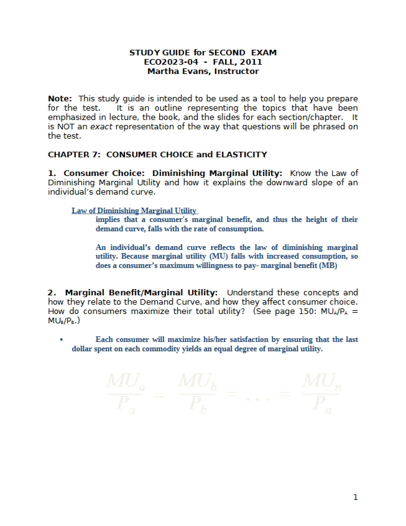 Exploration of Consumer Choice and Elasticity from Chapter 7