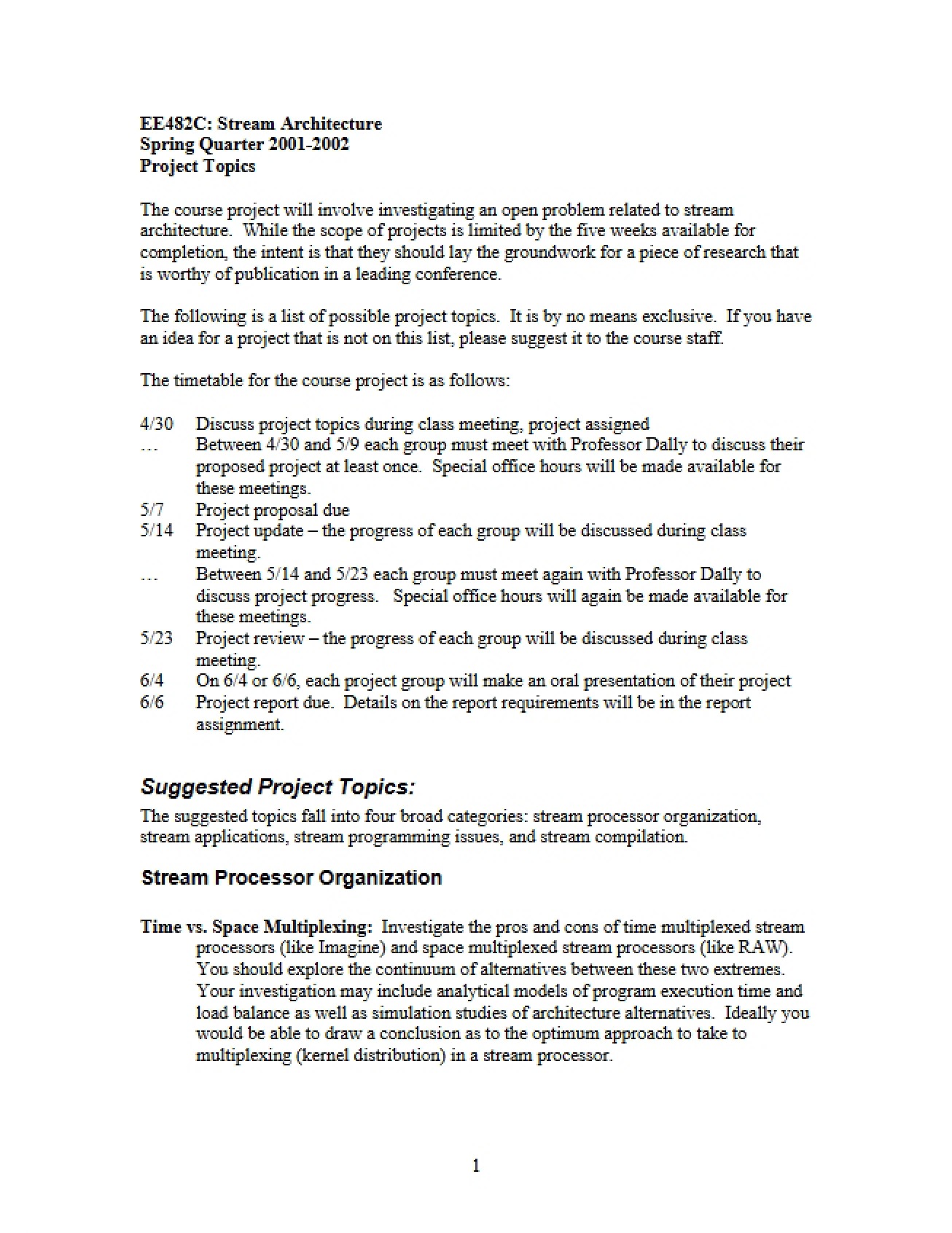 Advanced Computer Organization Homework