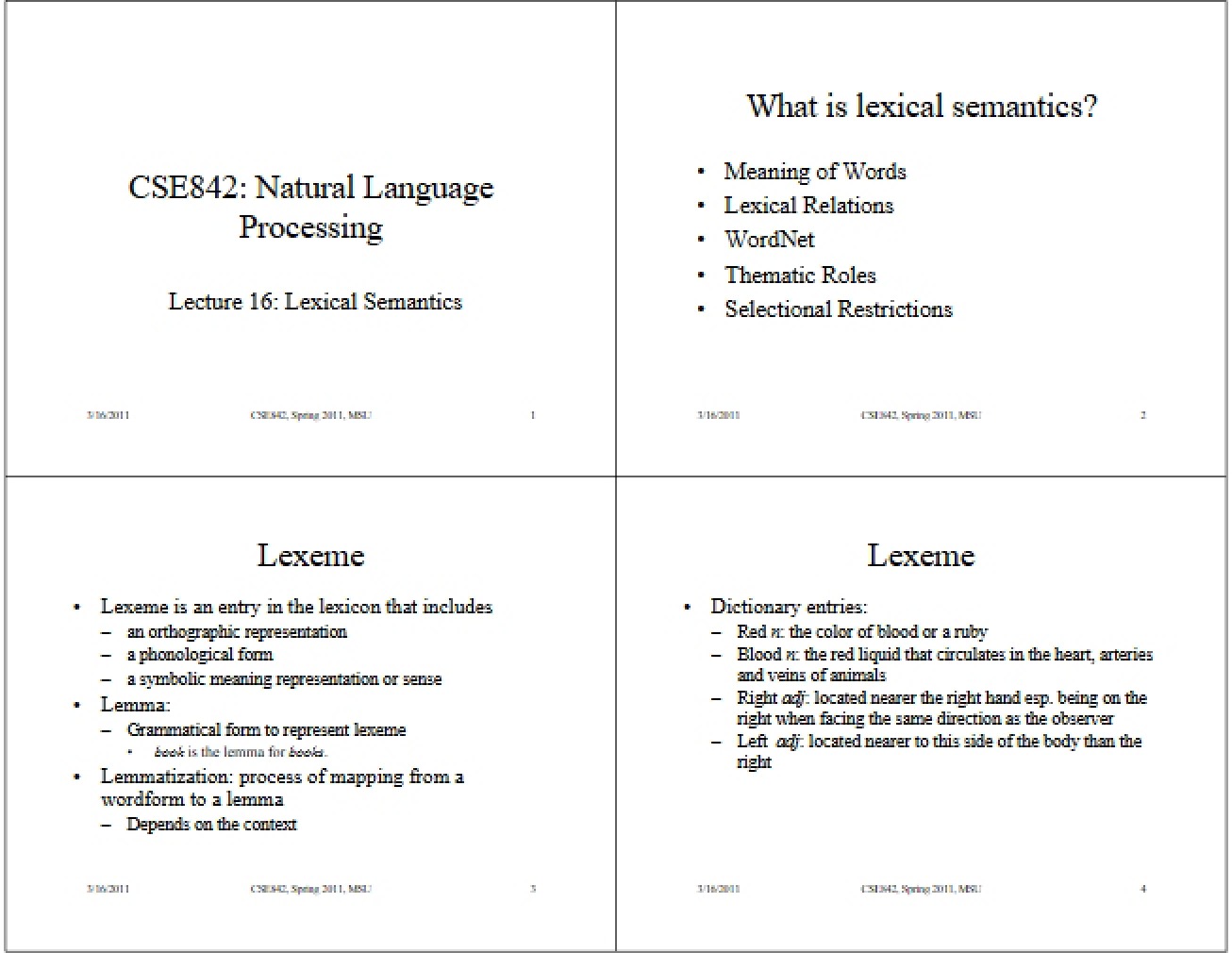Processing Natural Language - nan