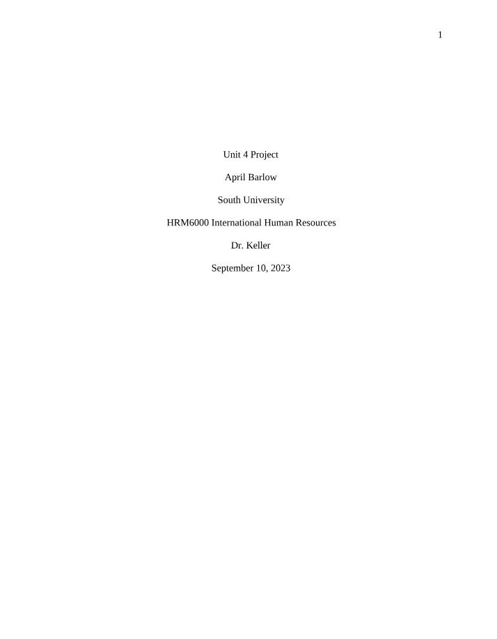 Affective and Cognitive Domains in Training Programs