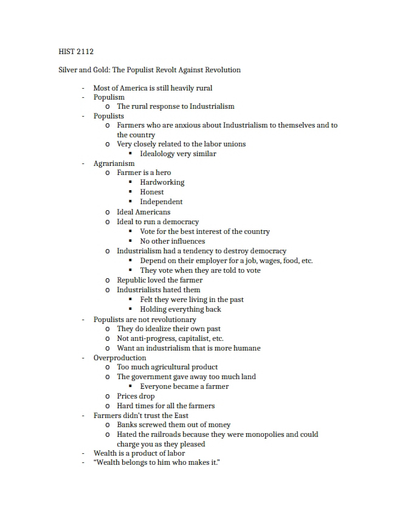 Seventh Lecture