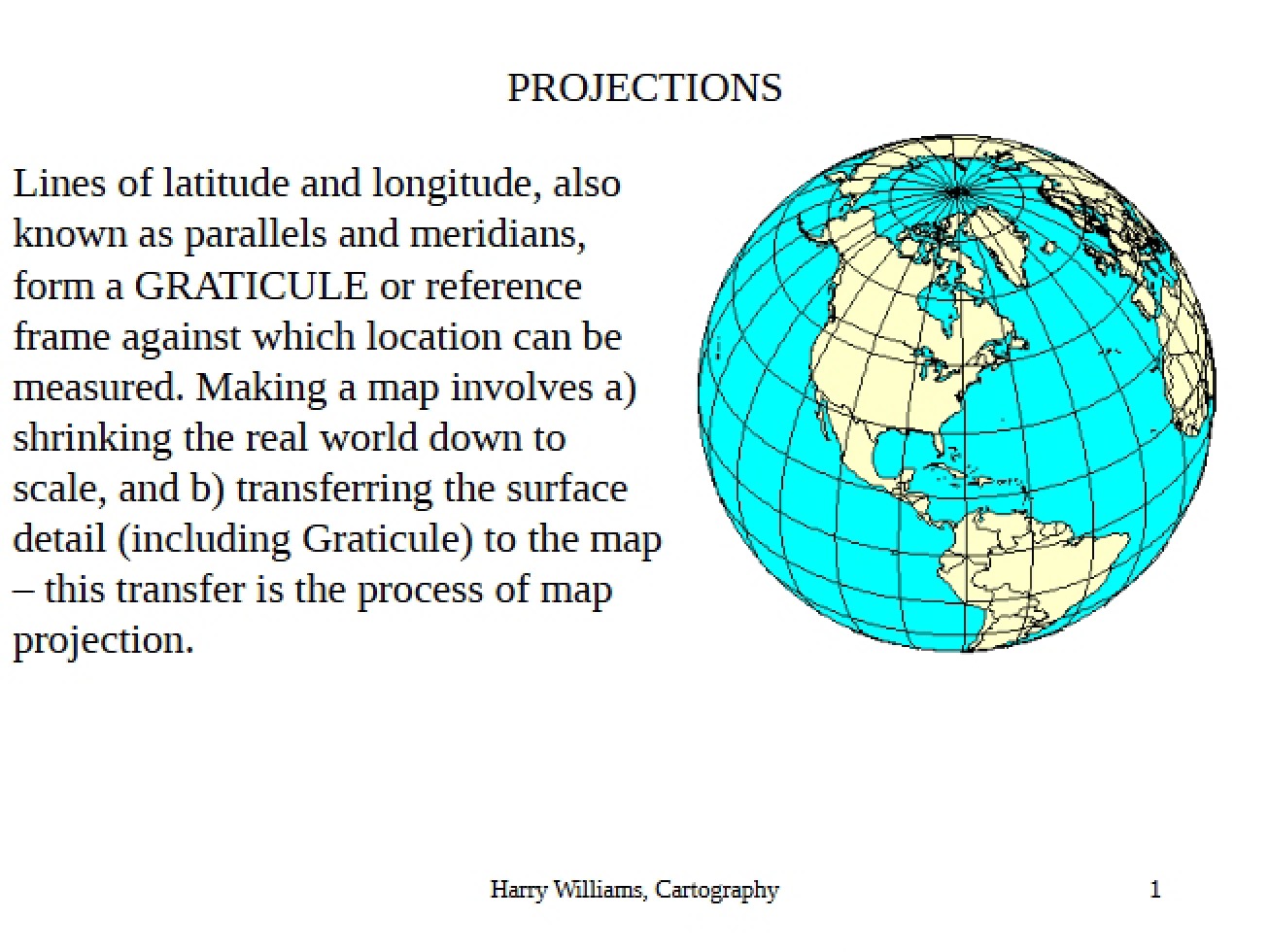 Map Projections