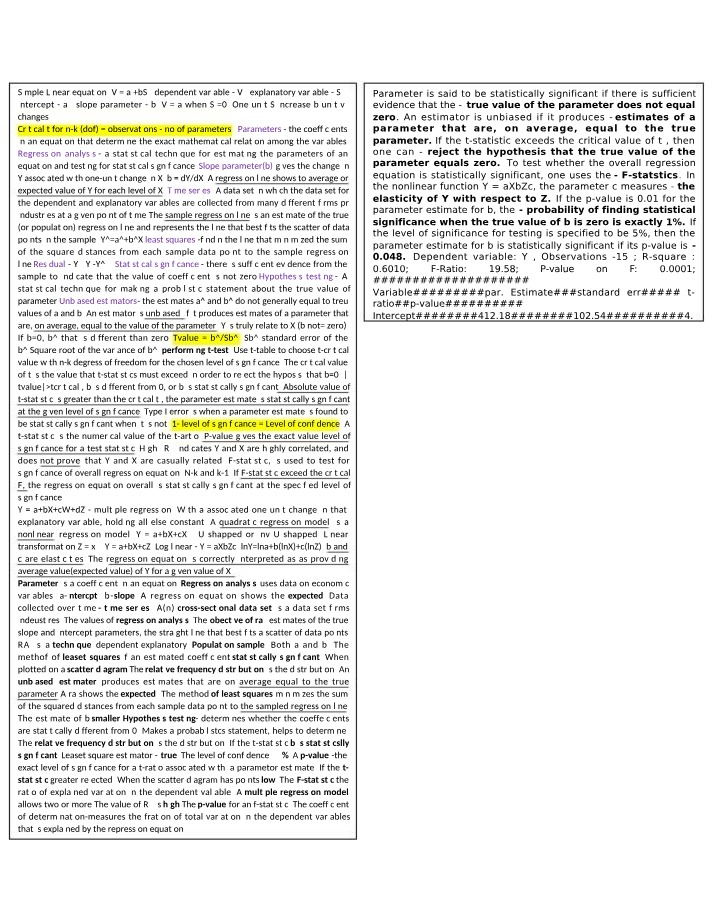 Chapter 4 Cheat Sheet