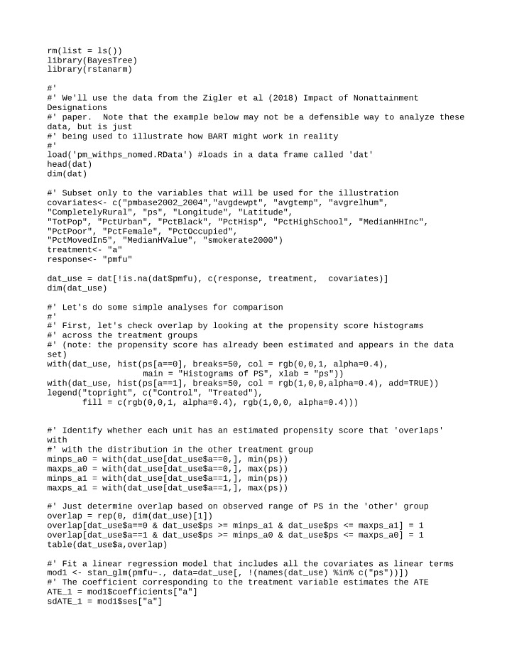 BART Example