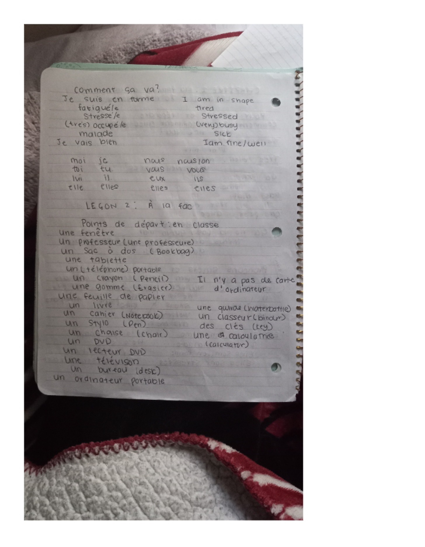Session Notes