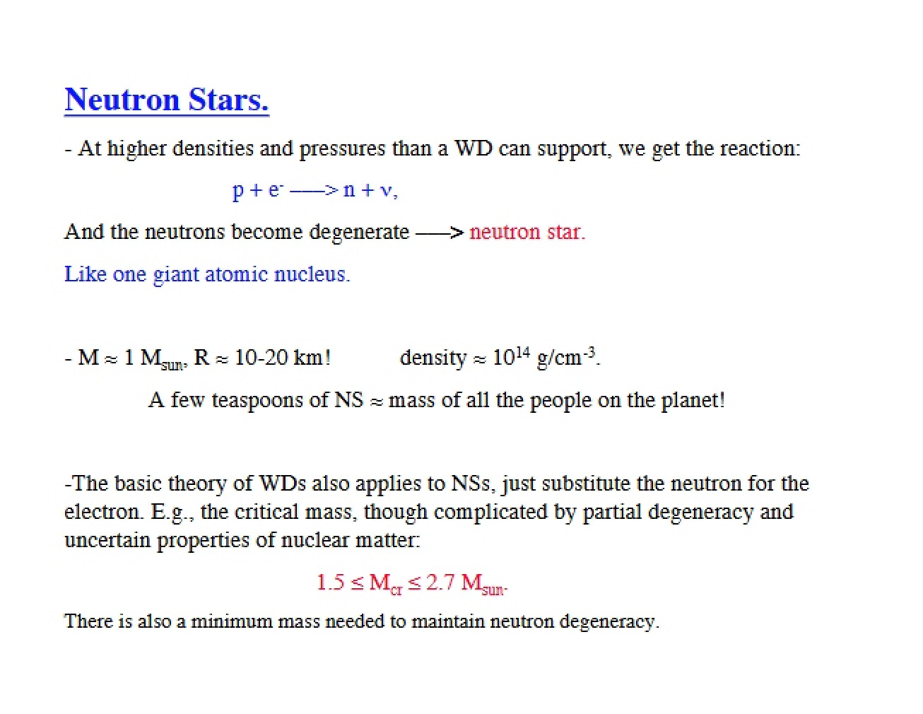 Selected Concepts in Astrophysics