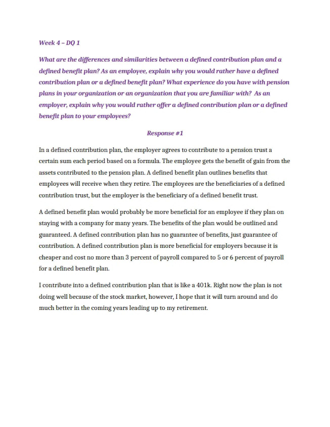 Intermediate Accounting III Essay - Intermediate Financial Accounting III
