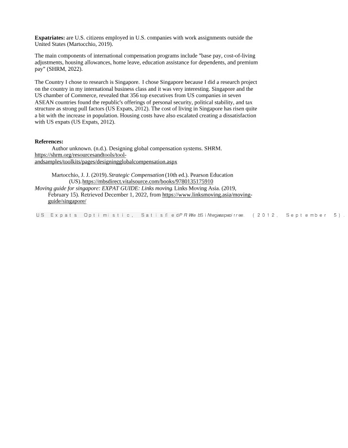 BUSINESSOL-325 - Expatriates