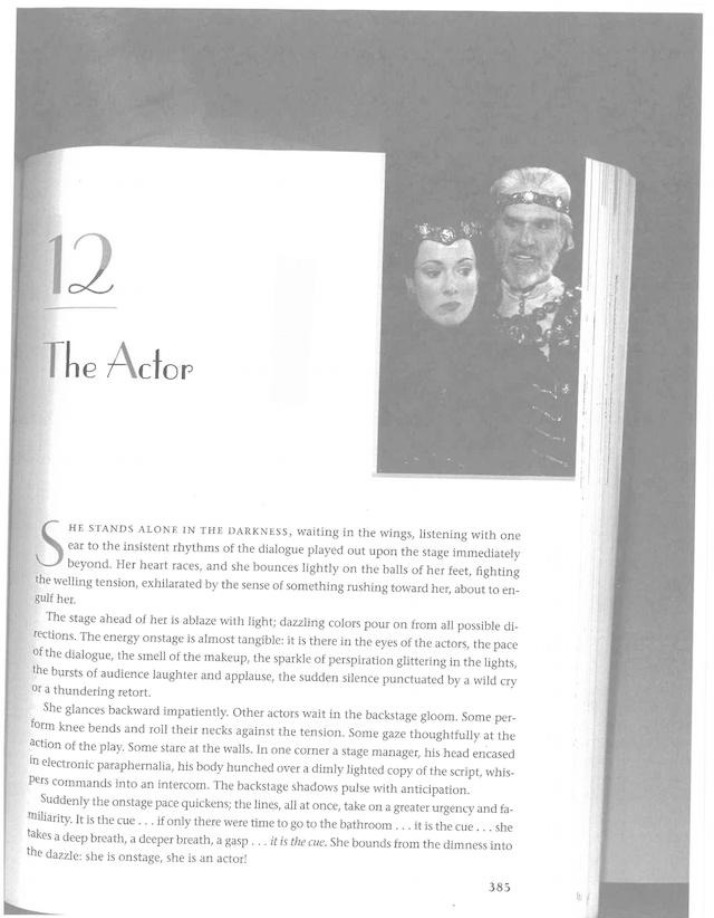 Notes on The Actor
