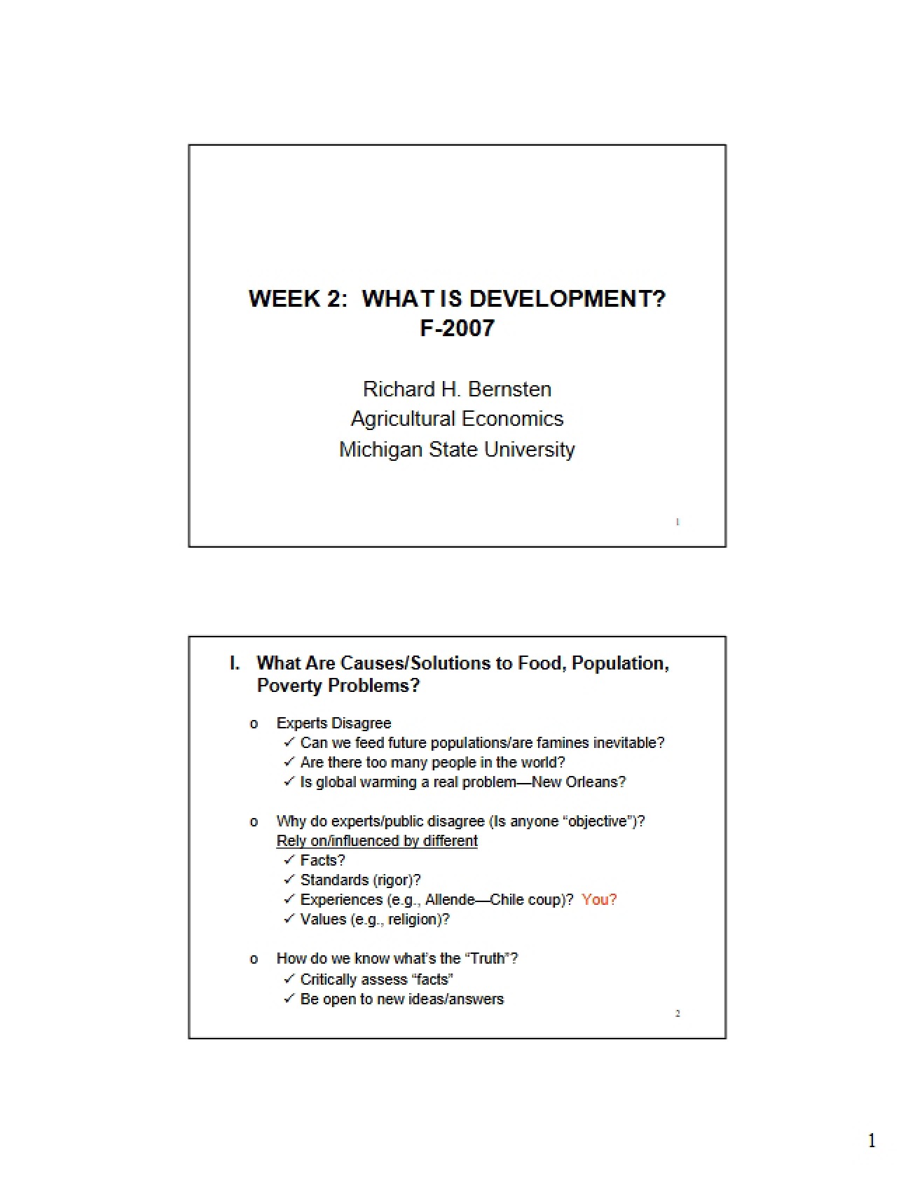 Development Week 02 07