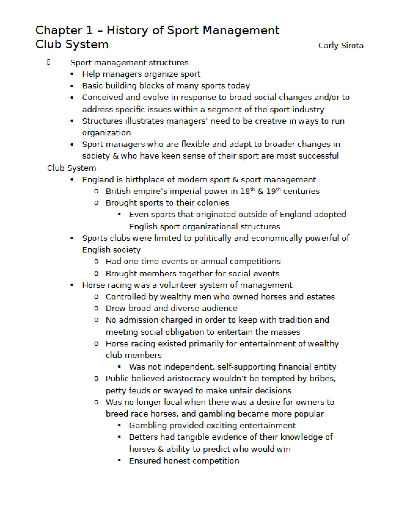 Notes on Chapter 1