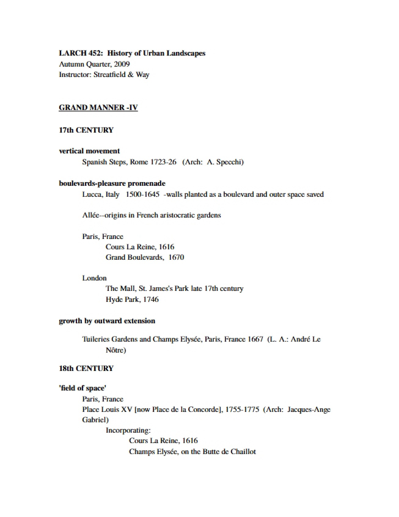 History of Urban Landscapes (Copy)