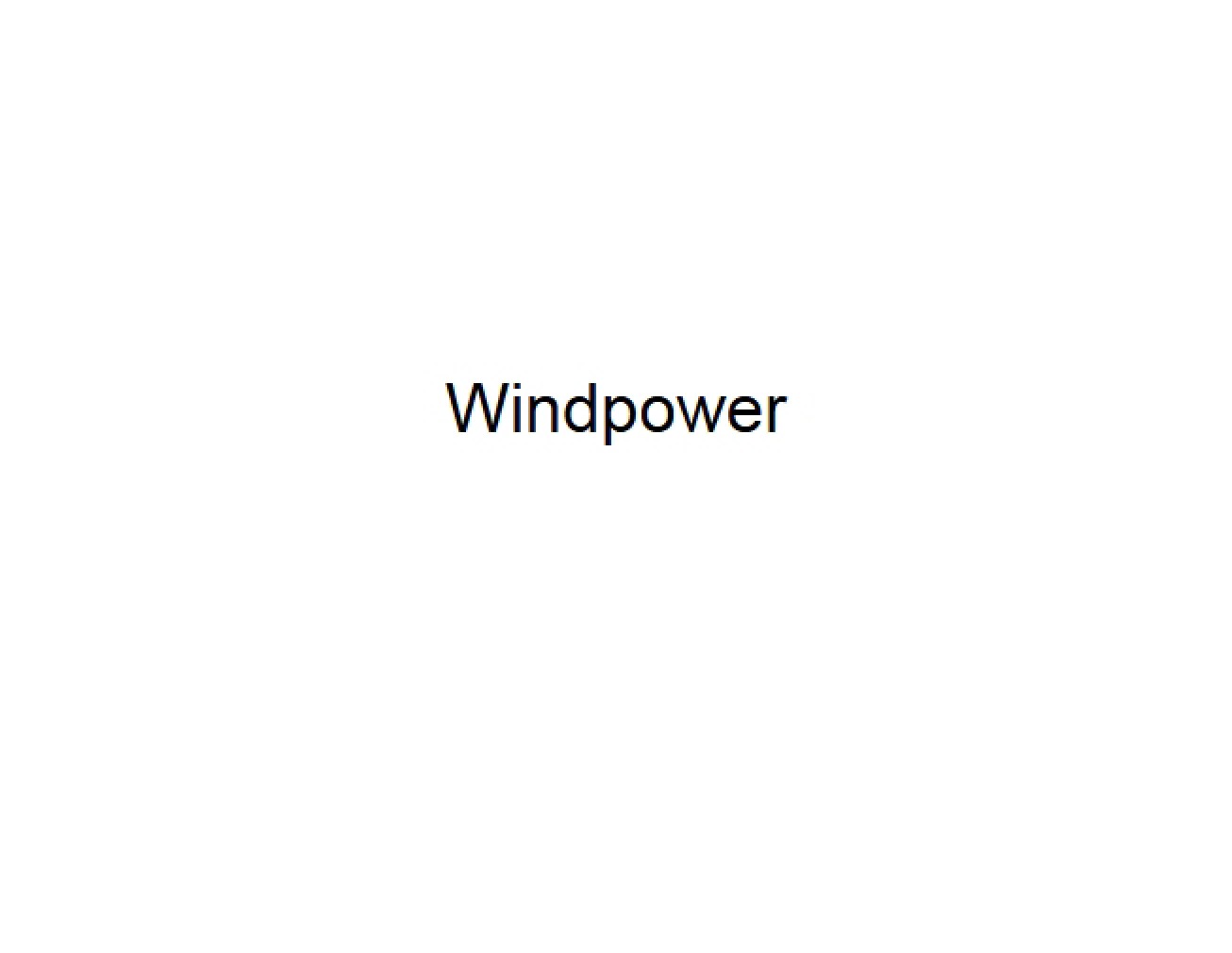Overview of Windpower