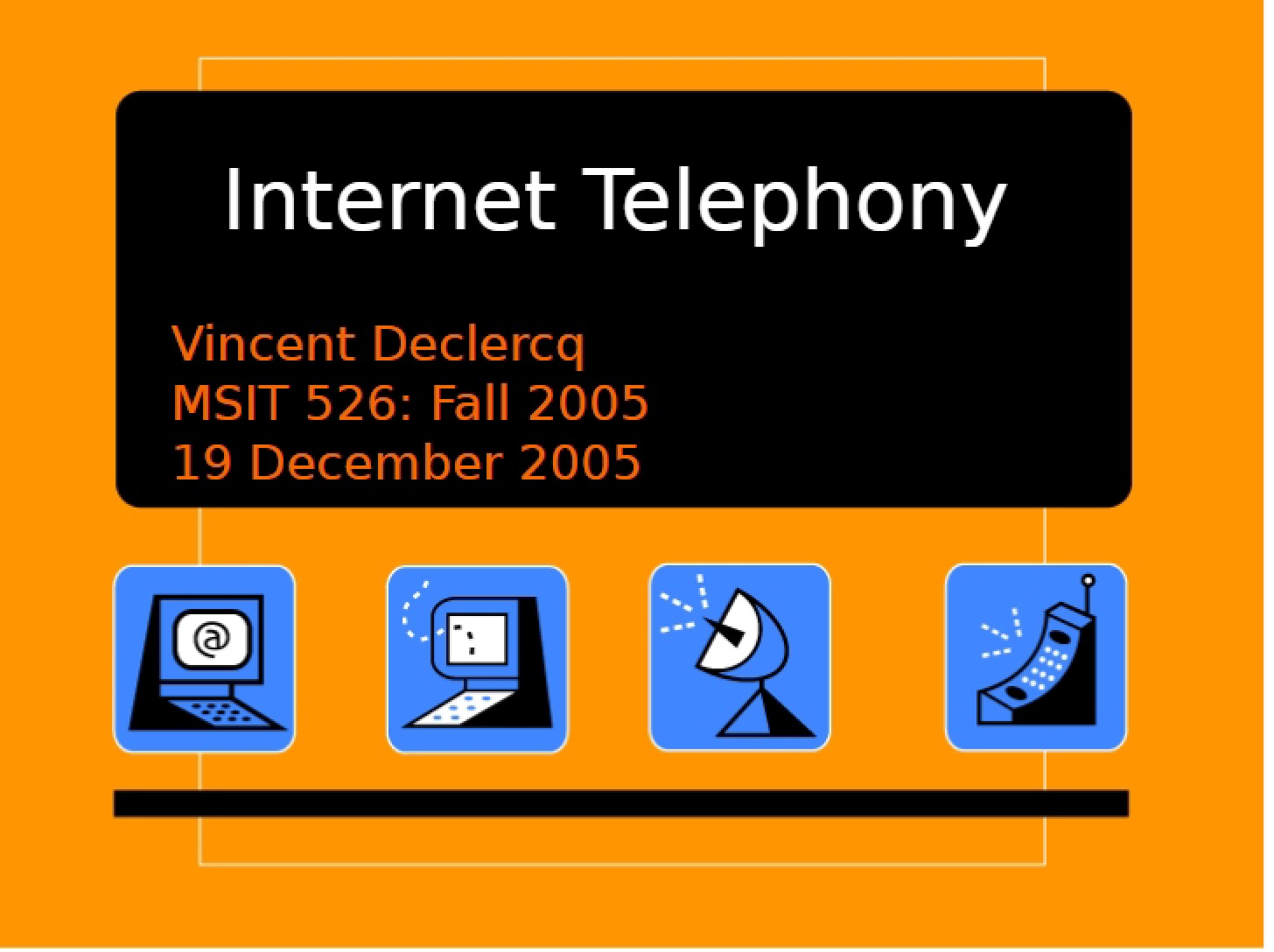 Telephony on the Internet