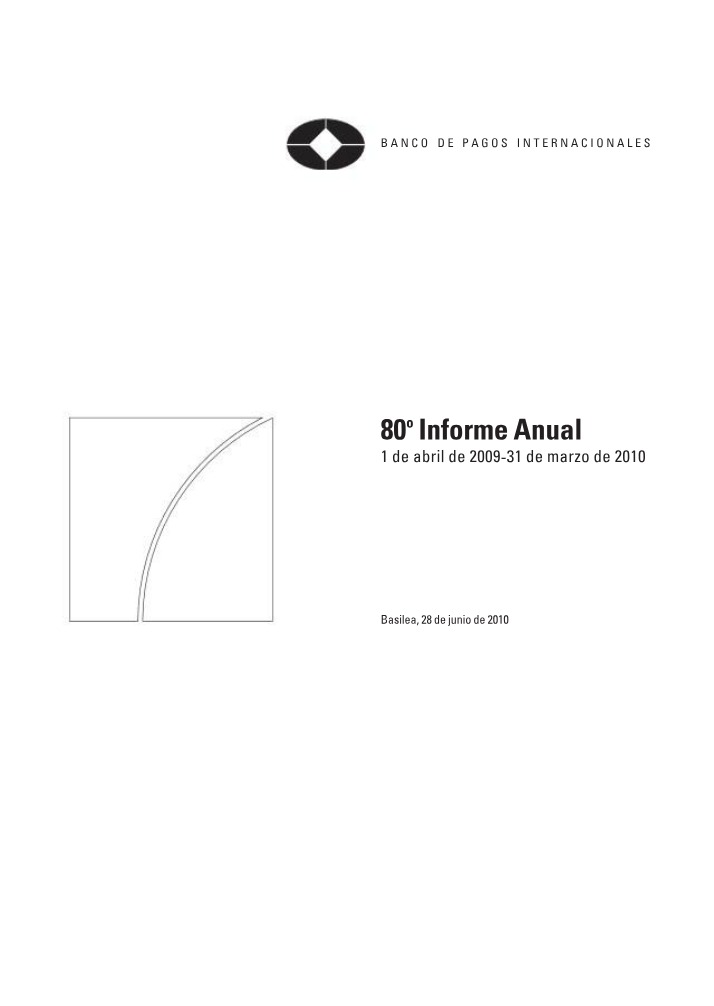 80th Annual Report - Bank for International Settlements
