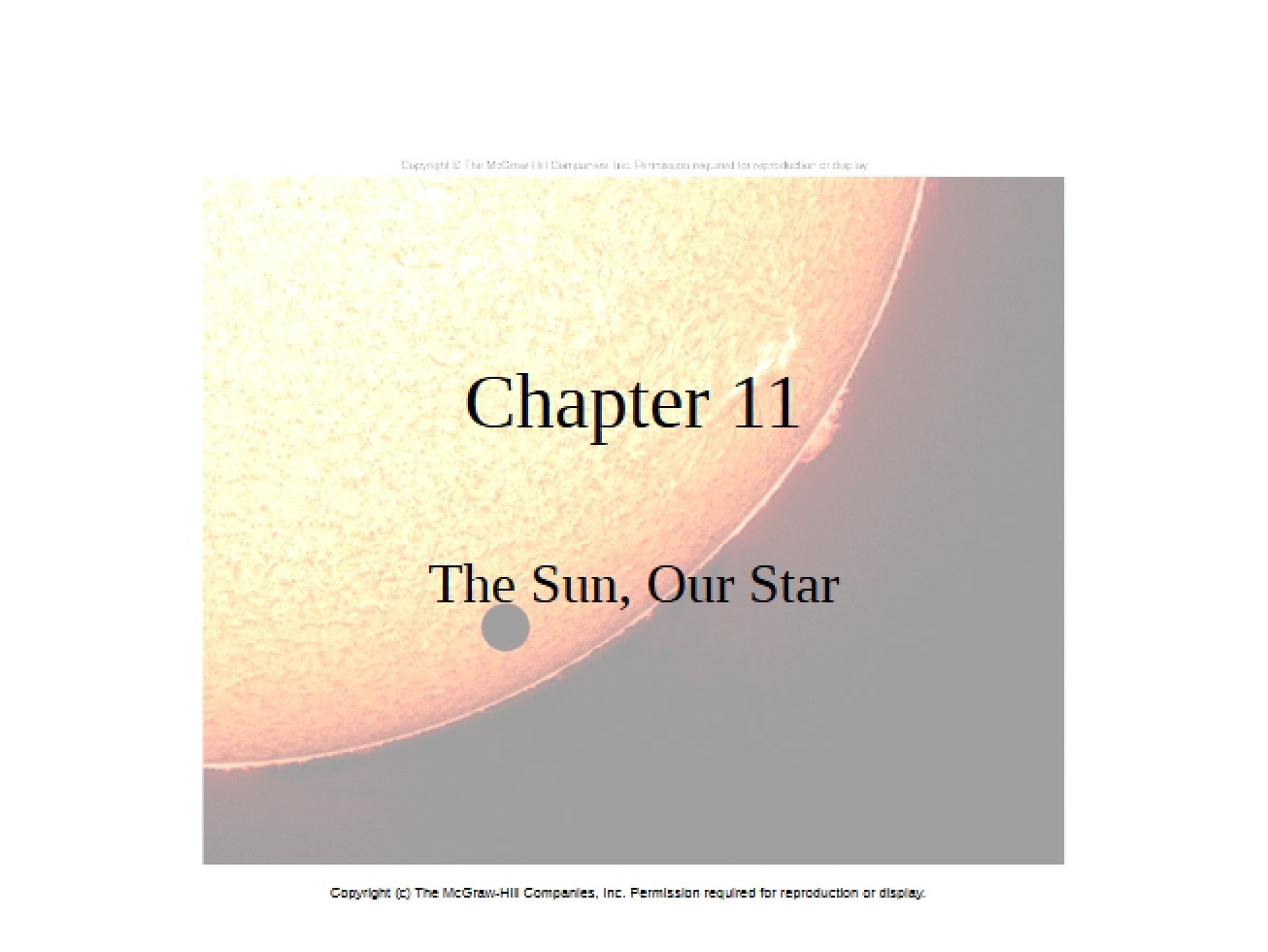 Sun Chapter Eleven