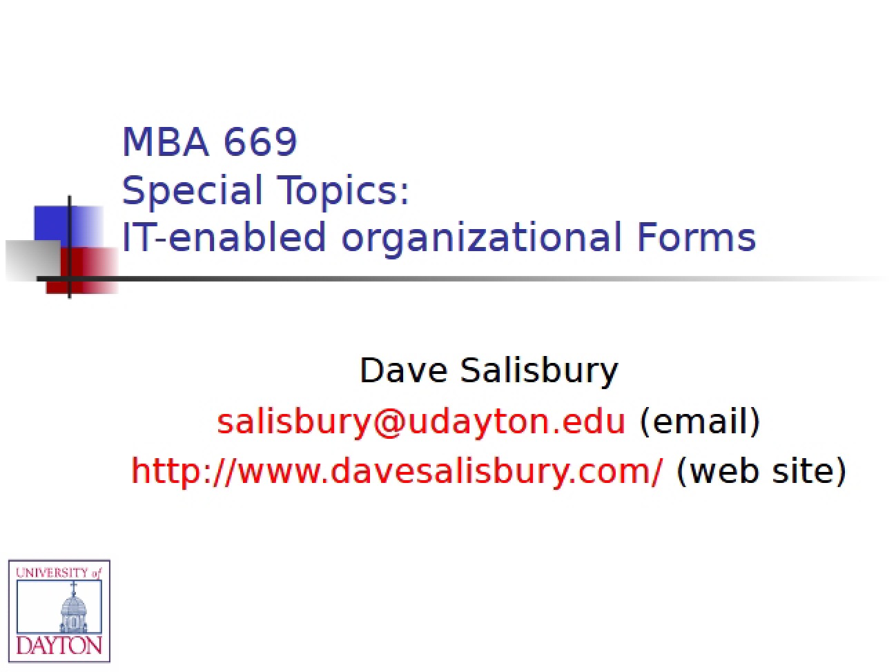 IT-Enabled Forms for Organizations