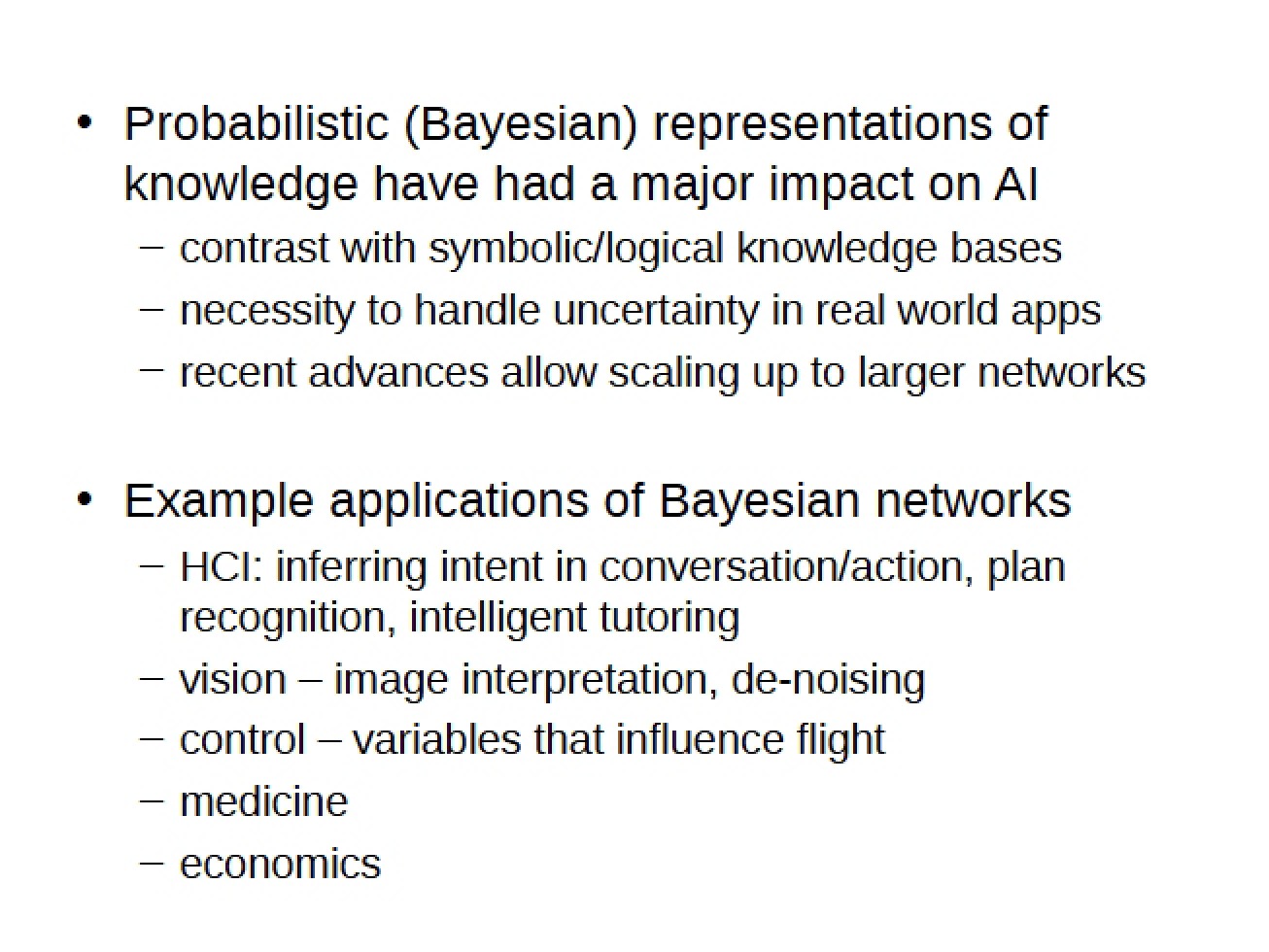 Introduction to Bayesian Networks