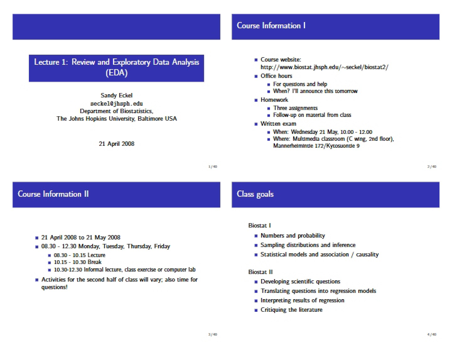 Class Notes 01