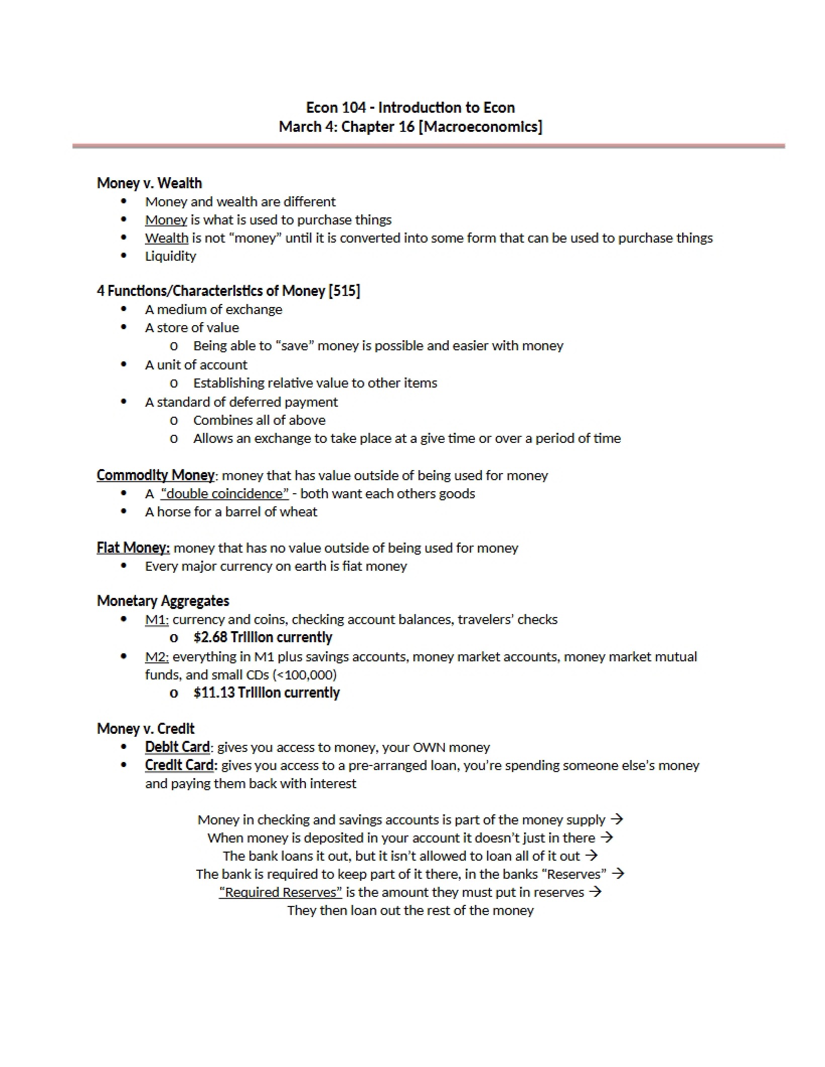 Macroeconomics Chapter 16