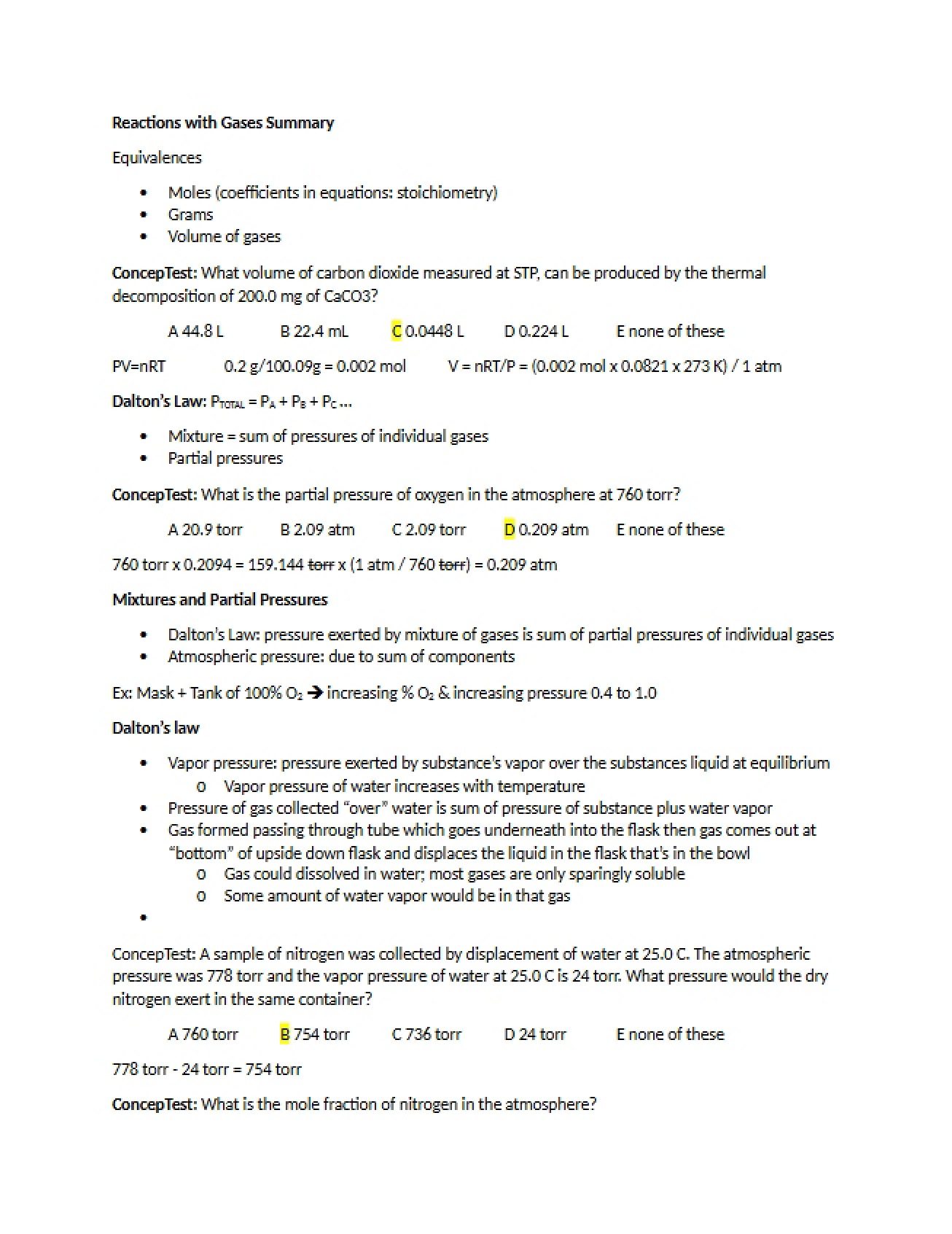 Notes from November 19, 2013