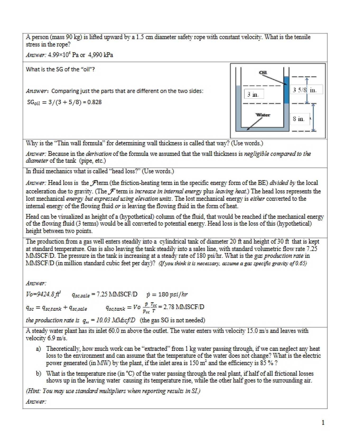 Midterm 1, Section 501 Key