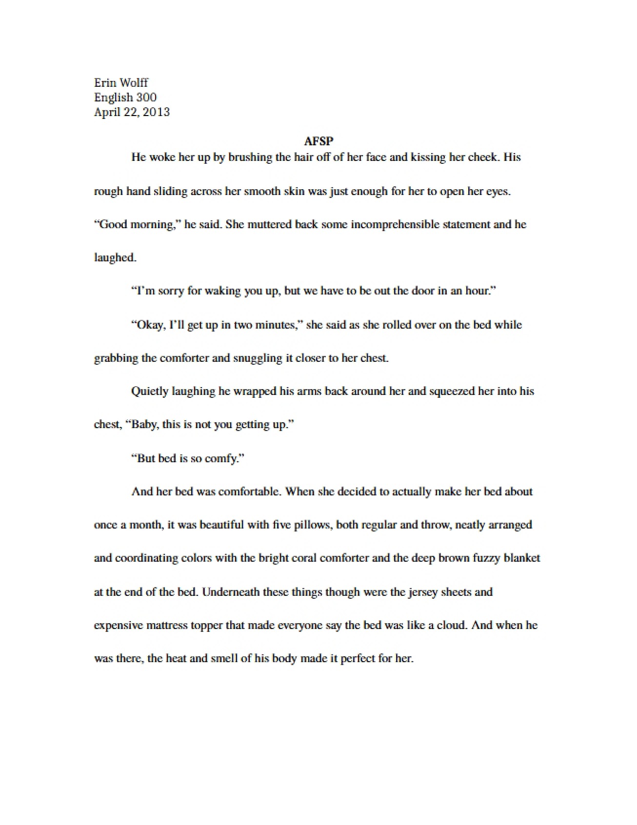 Assignment on Dialogue