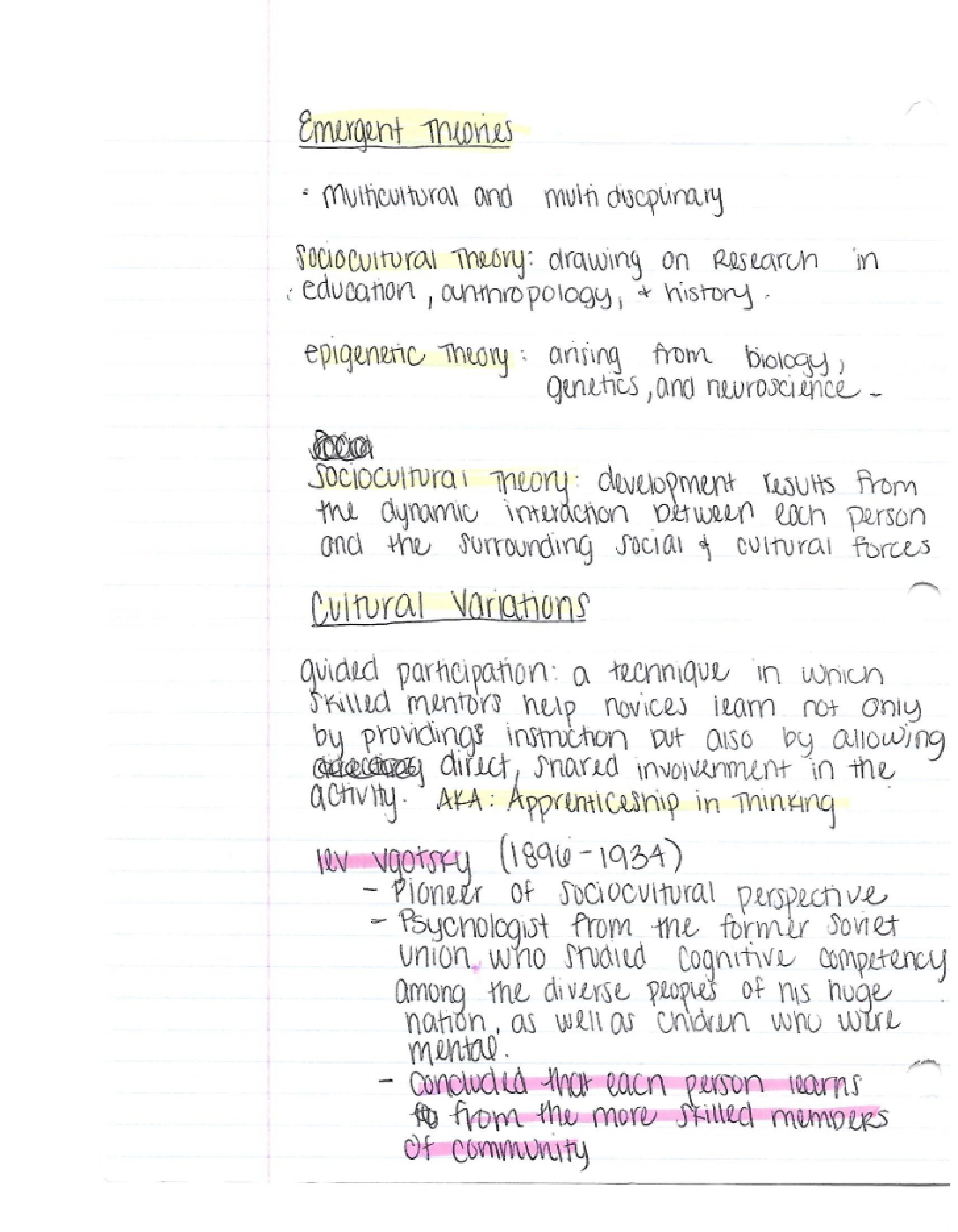 Review Notes