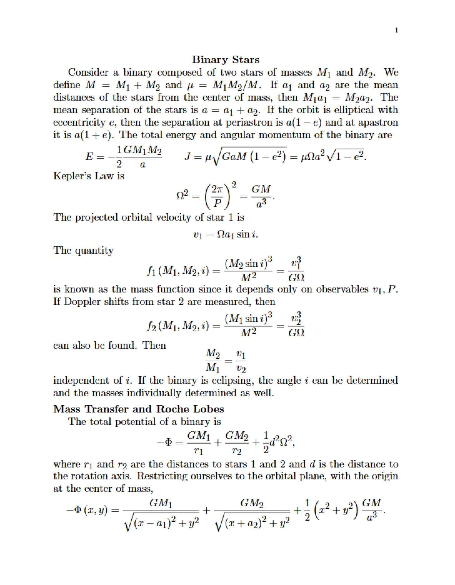 Star Systems Binary
