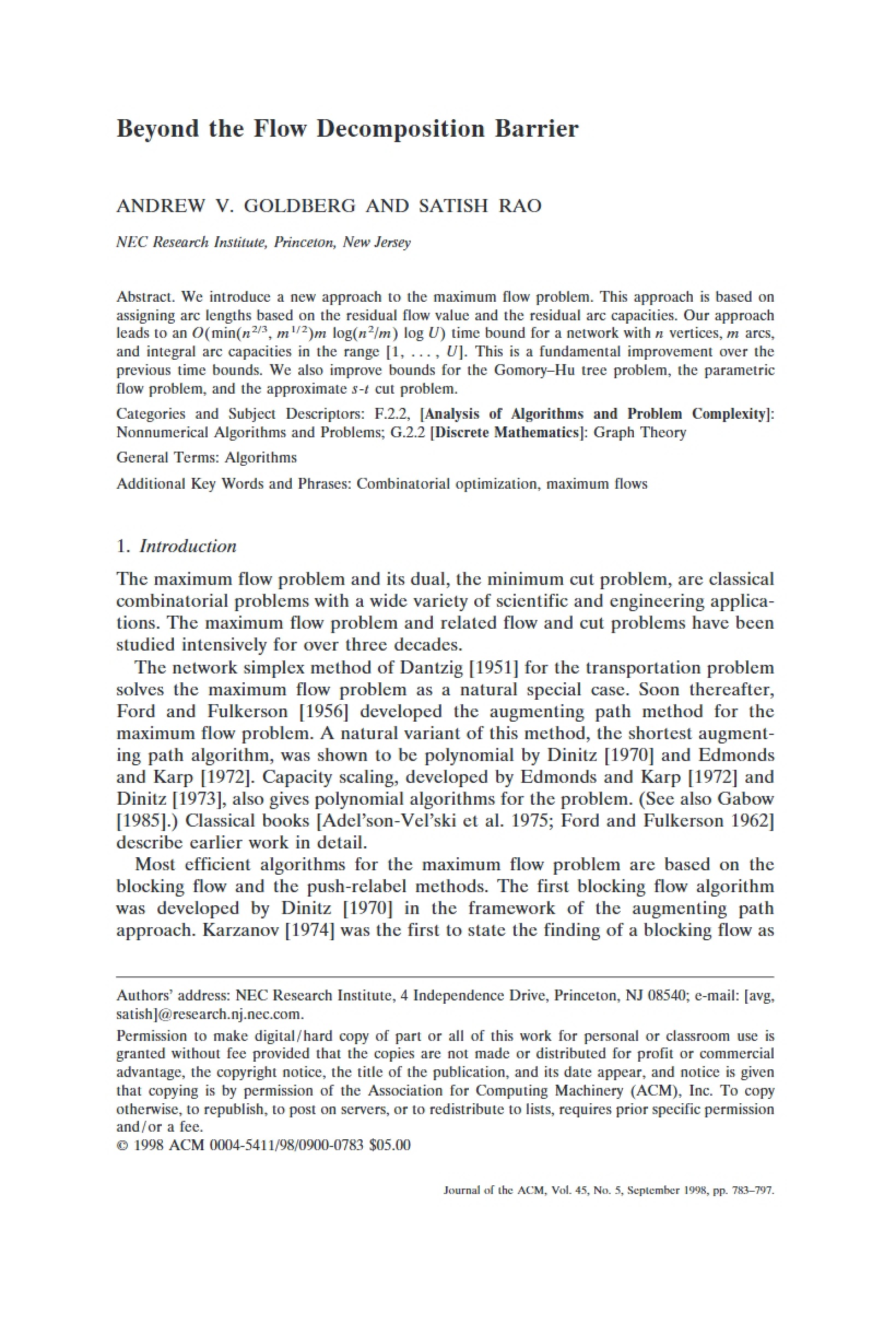 Surpassing Flow Decomposition Limits