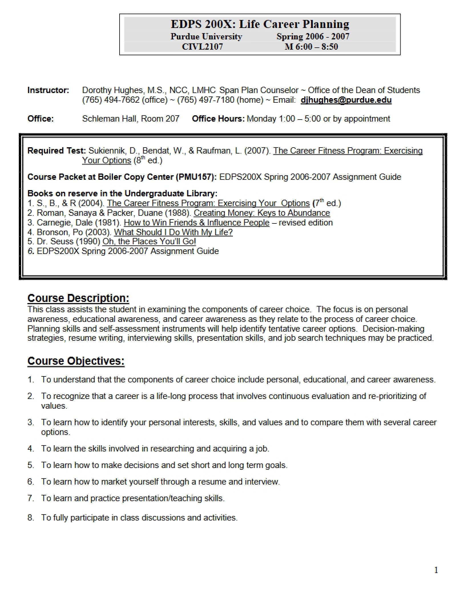 Syllabus