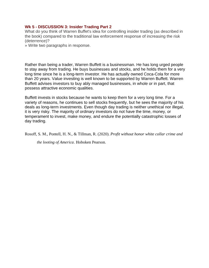 Week 5 - Discussion Board 3