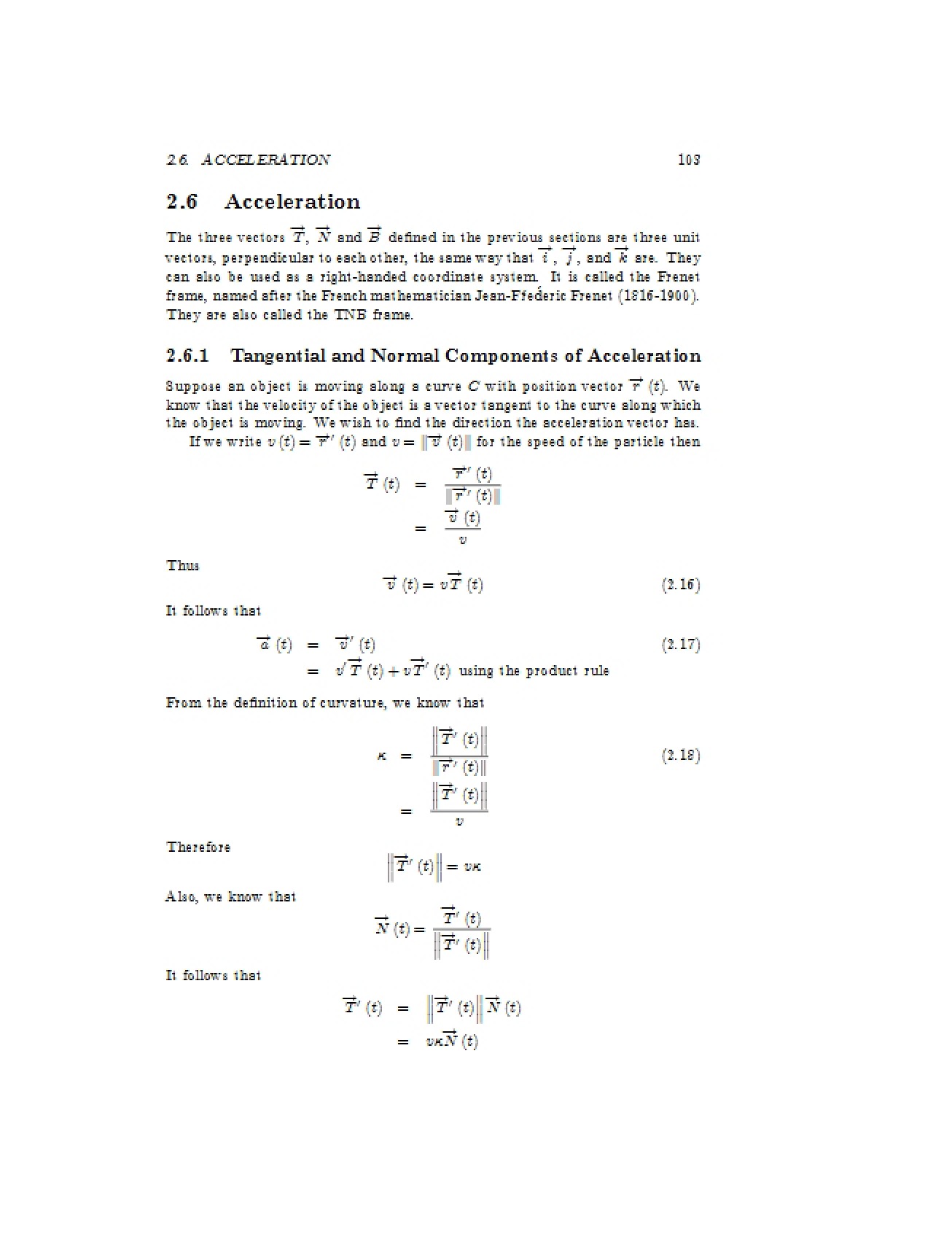 Concept of Acceleration