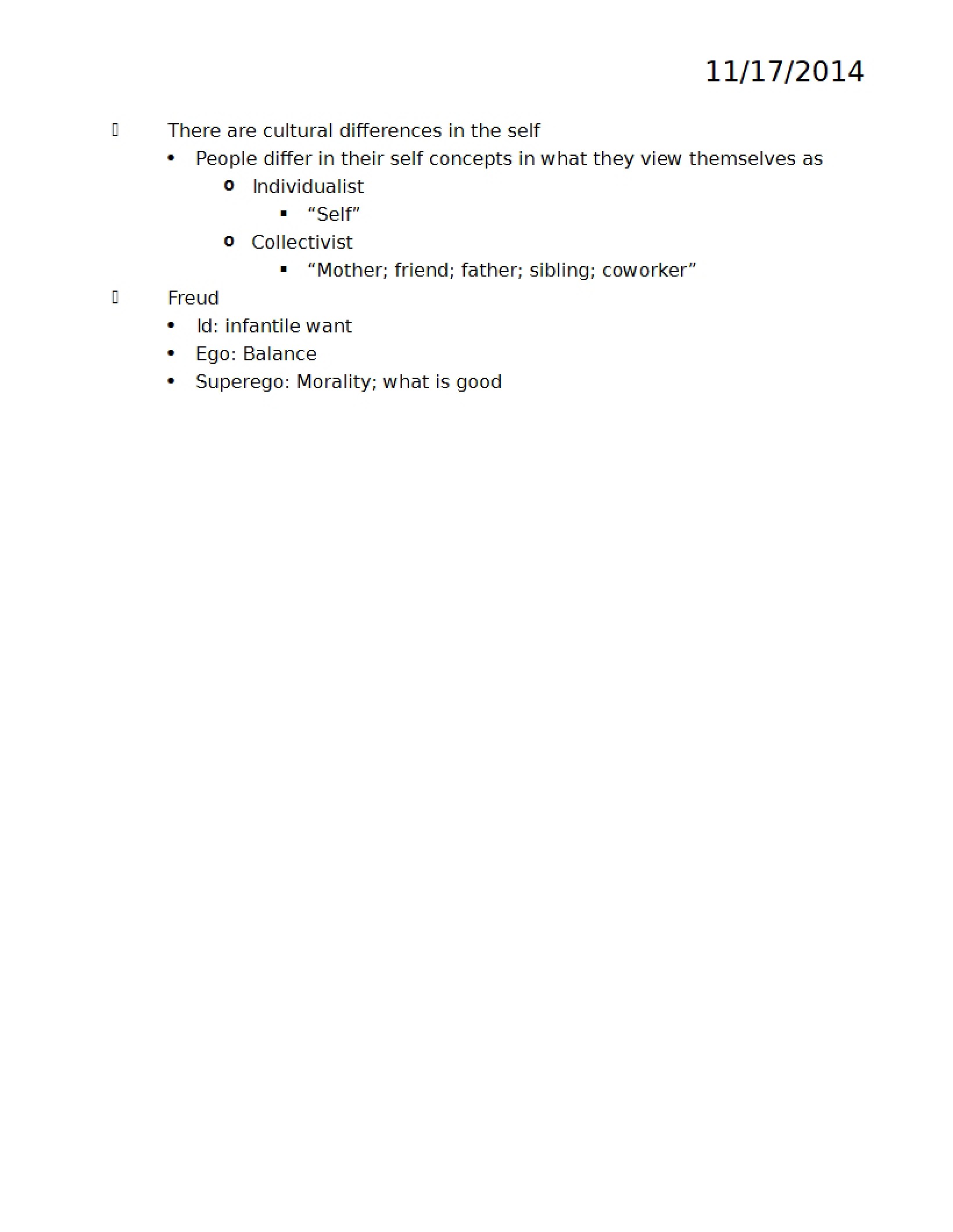 Fourteenth Chapter Notes