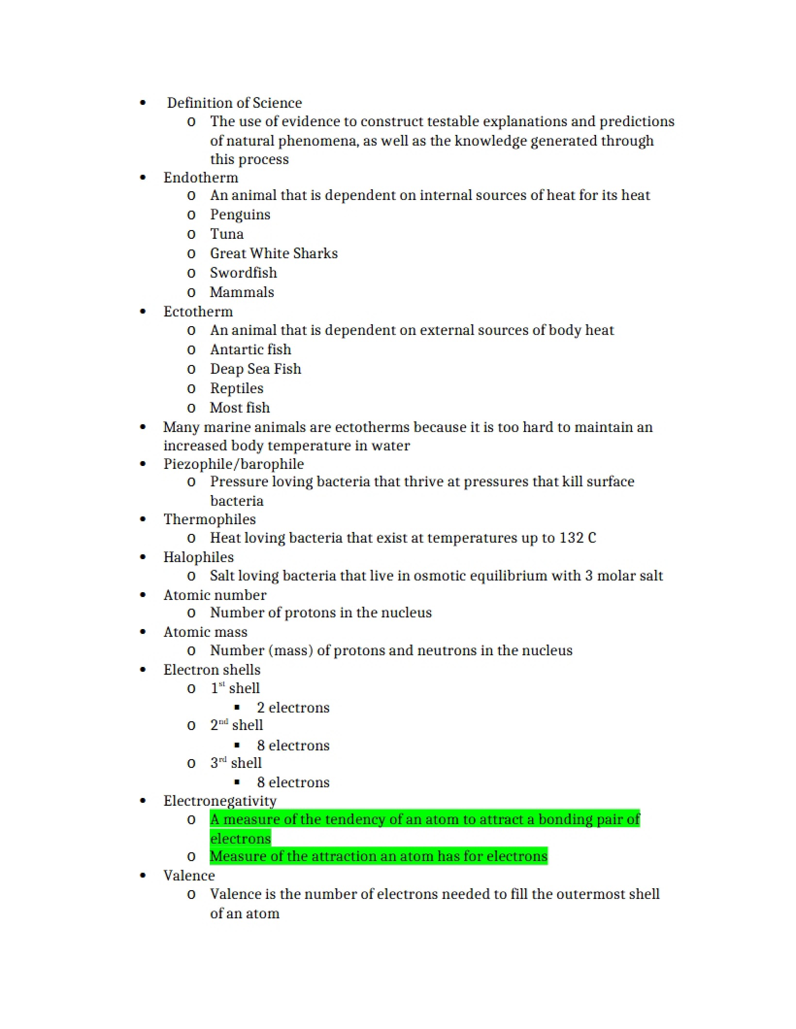 Course Notes