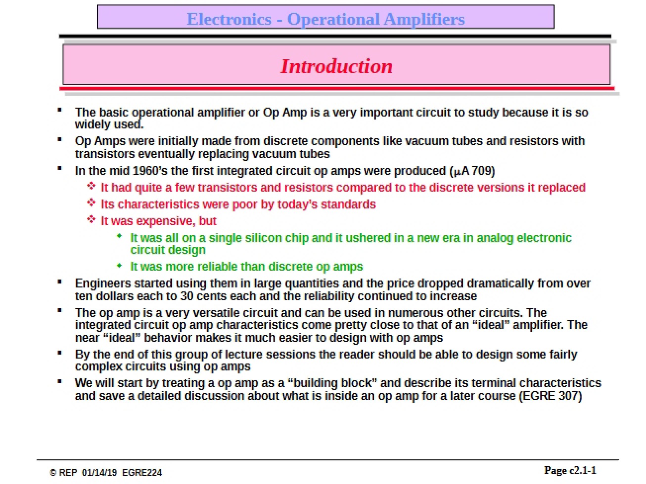 Operational Amplifiers in Electronics