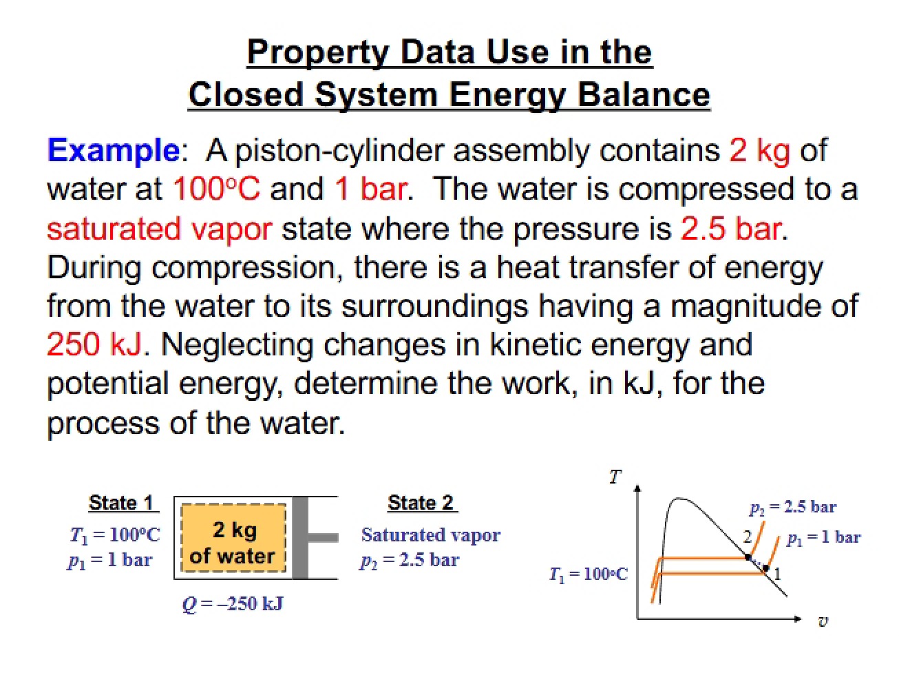 Example Problem for Lecture 8