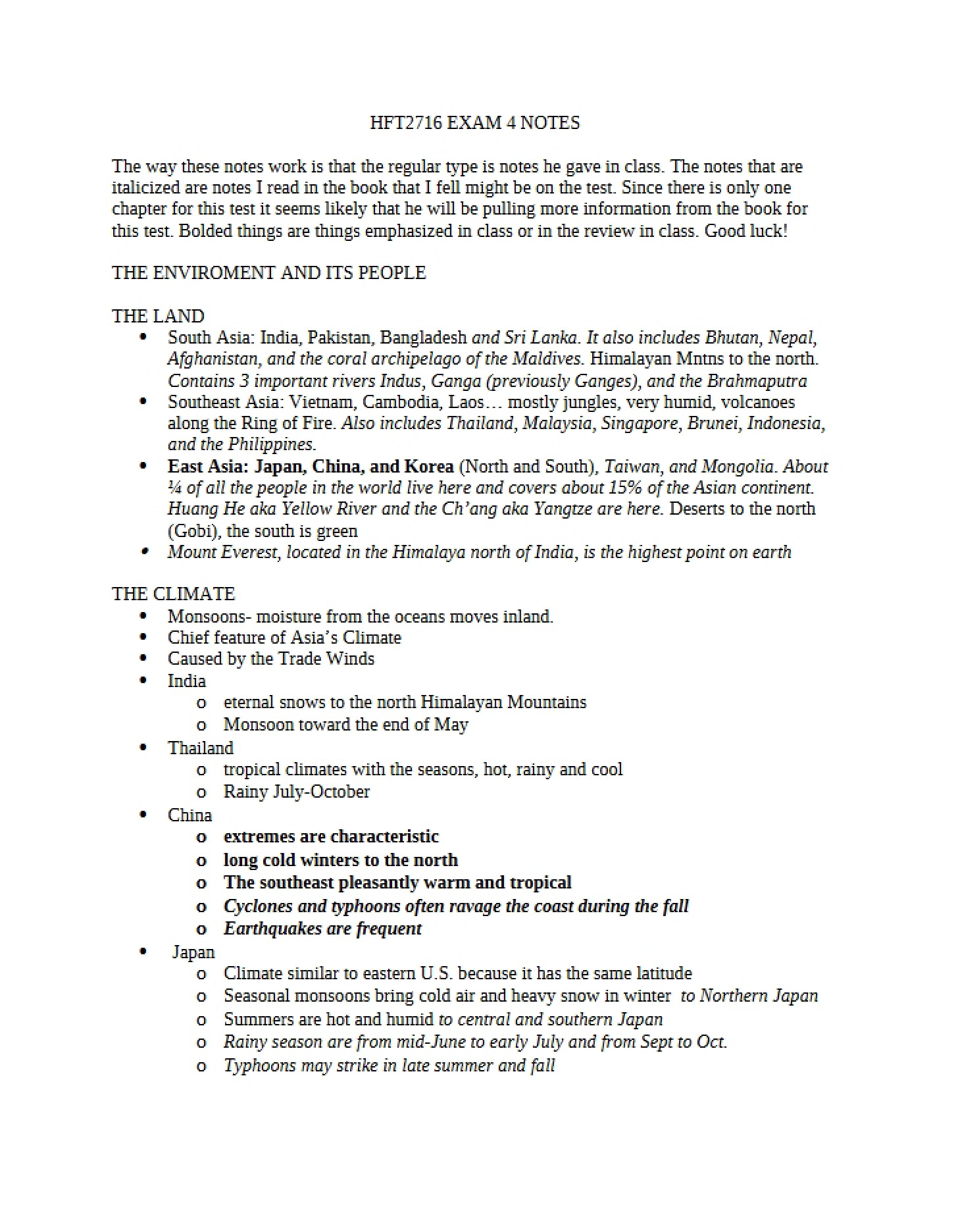 Asian Regional Assessment Exam 4