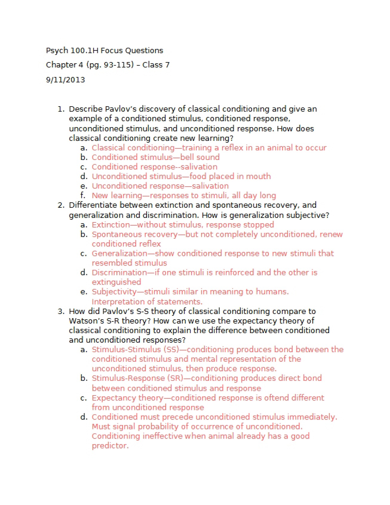 Psych Chapter 4