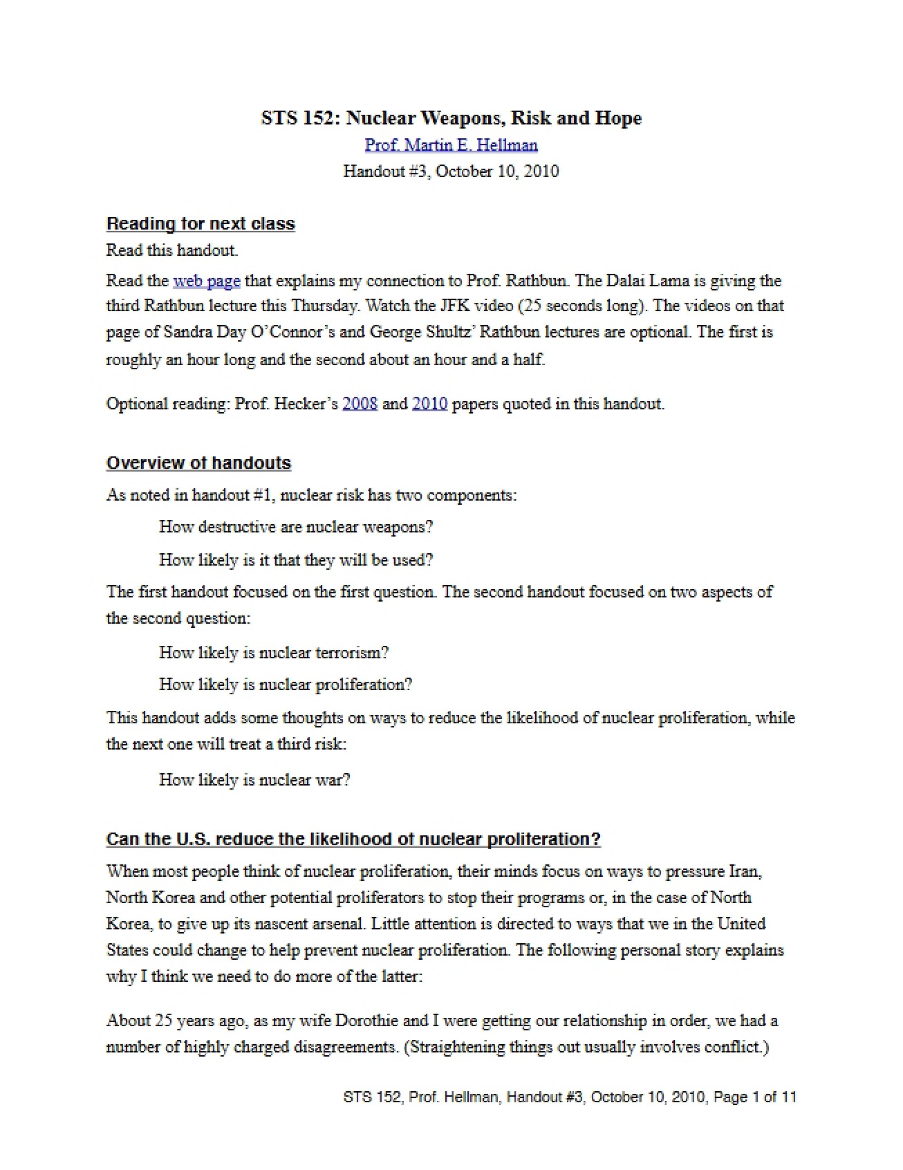 Syllabus for Emergency Medical Technician Training