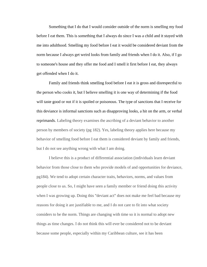 Week 5 Sociology
