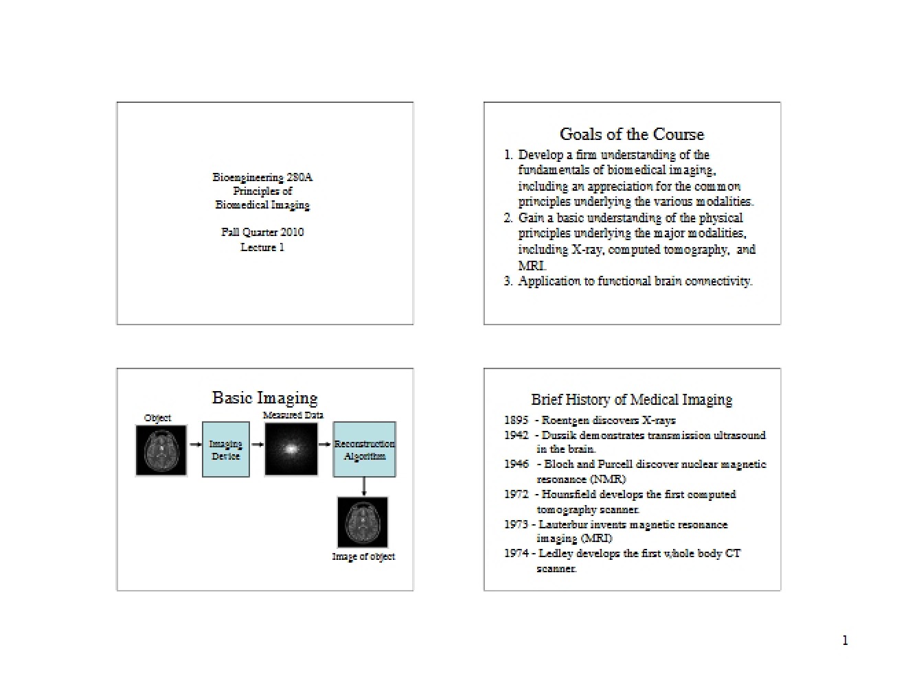 Lecture 1