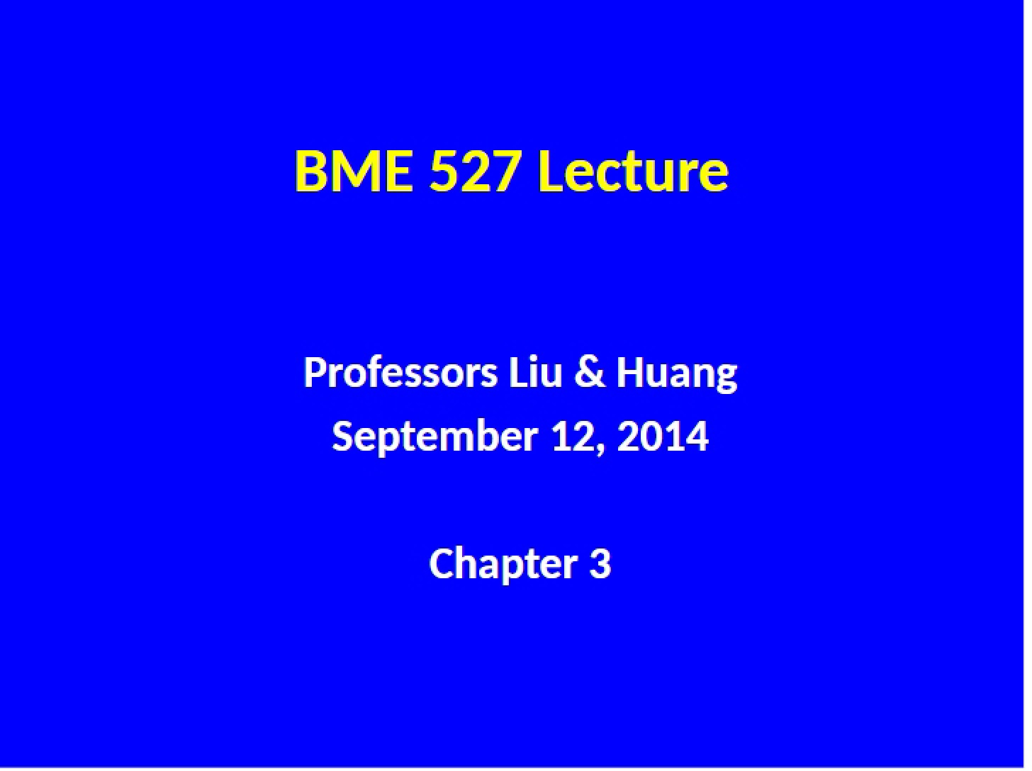 Week Three Fall 2014