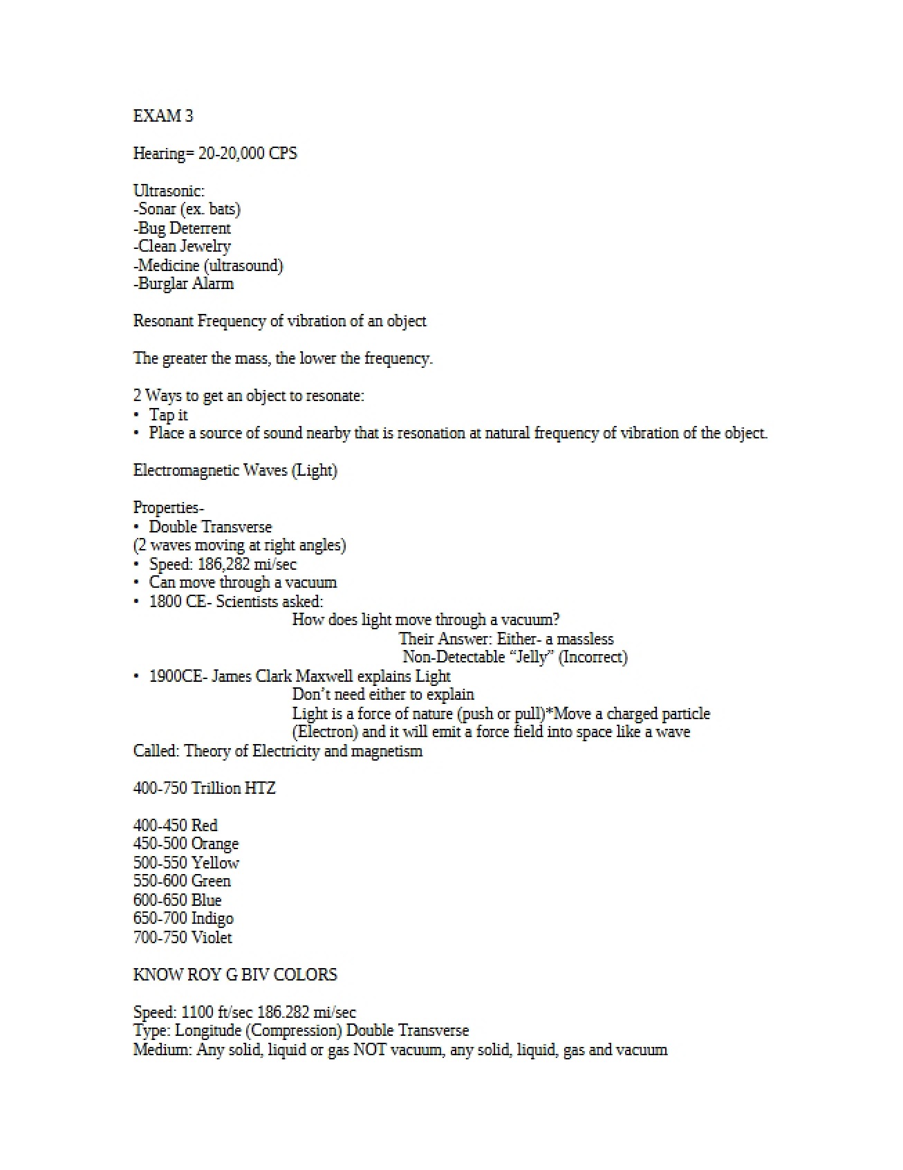 Physics Lecture Notes 2